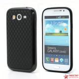 Полимерный TPU Чехол 3D Куб Для Samsung Galaxy Grand GT-I9080(черный)